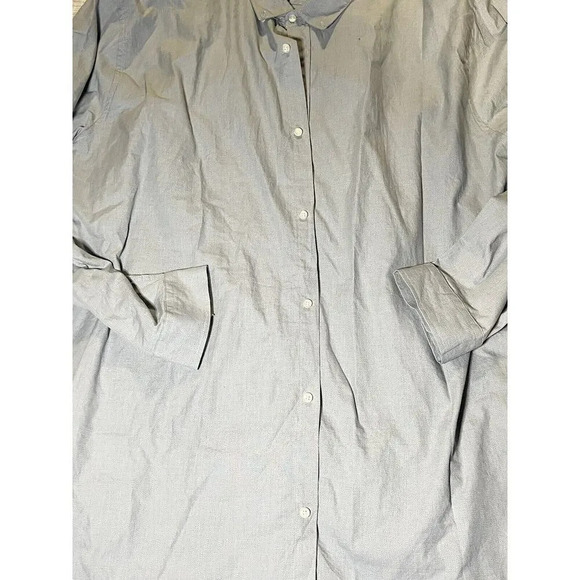 Winston Shirt Men’s 5XLT Tall Blue Long Sleeve Button‎ Down - Picture 2 of 5